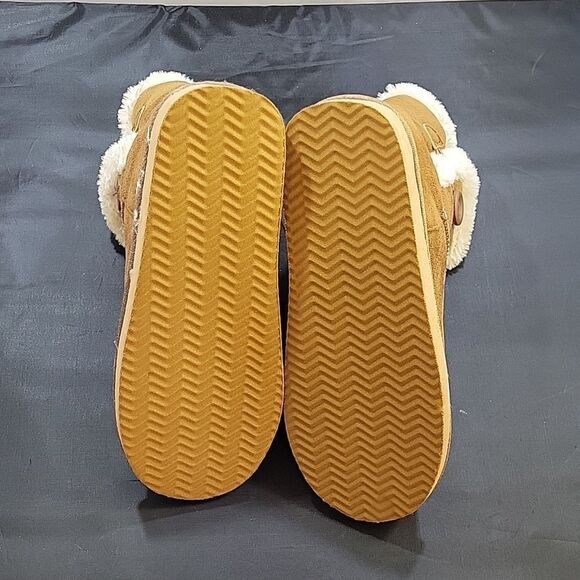 BRAND NEW JUST BE LADIES COG FAUX SUEDE ROUND TOE FAUX FUR WOMEN"S BOOTIES - Picture 13 of 15